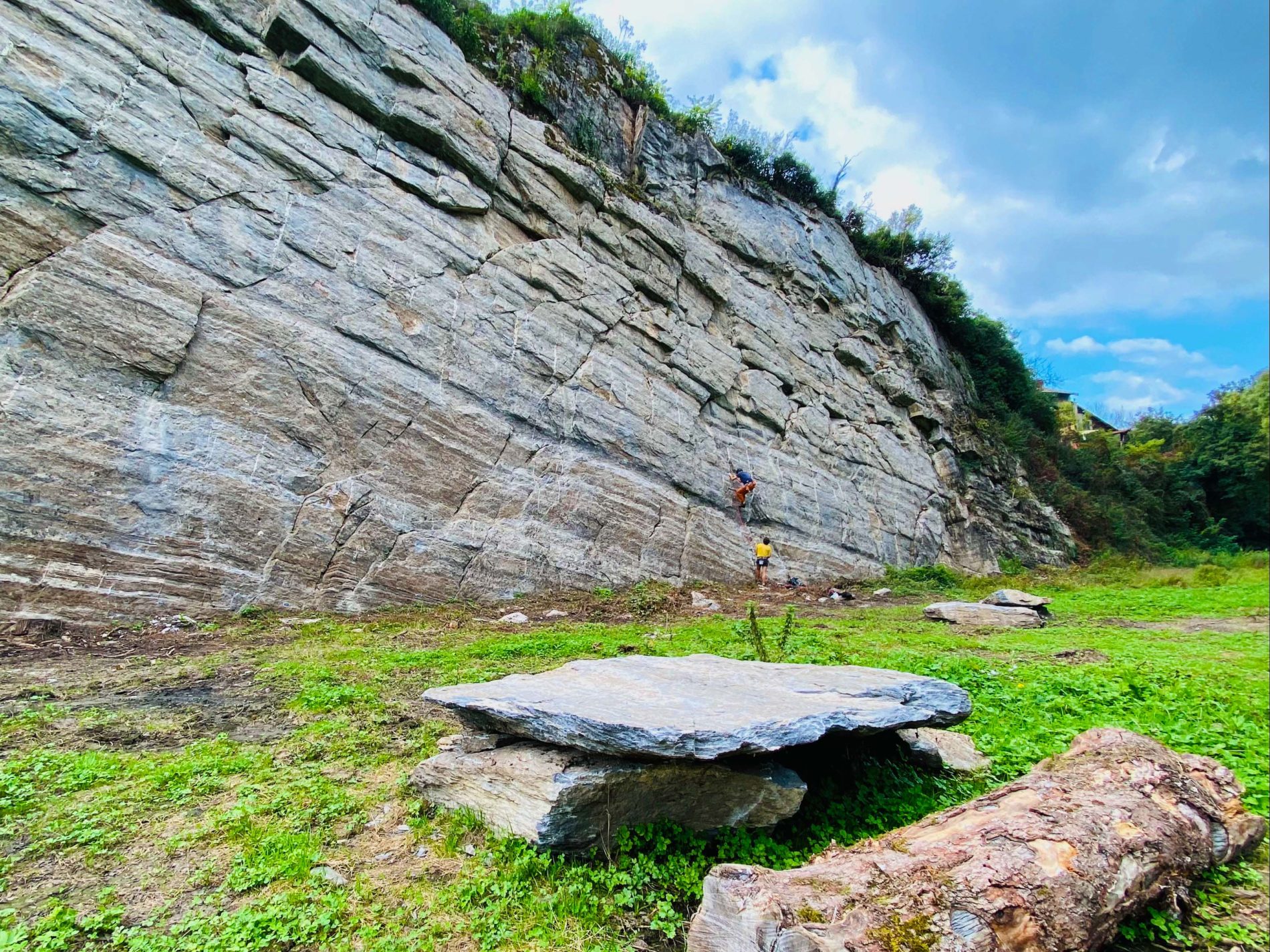 Paroi d'escalade Château Du Roi à Vizille (38)