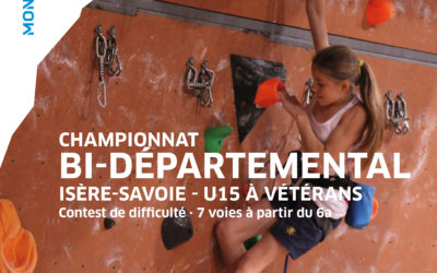 Compétition Bi-départementale Isère-savoie de difficulté