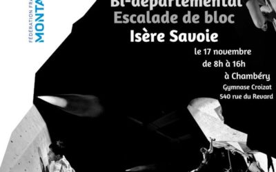 Championnat Départemental (Isère Savoie) de Bloc