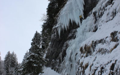 23 janvier 2021: découverte de la Cascade de glace