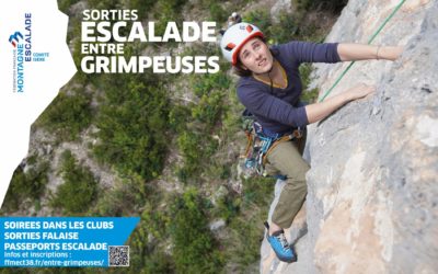 Sorties escalade entre grimpeuses