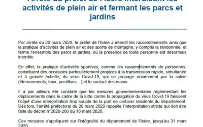 Crise sanitaire du Covid19