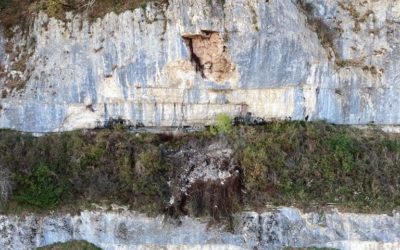 Fermeture provisoire de la falaise de St Pancrasse-Le Luisset
